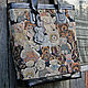 A big pack of tapestry and leather 'Bears'. Classic Bag. bag_fevra (Fevra). Online shopping on My Livemaster.  Фото №2