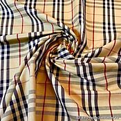 Материалы для творчества handmade. Livemaster - original item Fabric: Burberry cotton trench coat. Handmade.