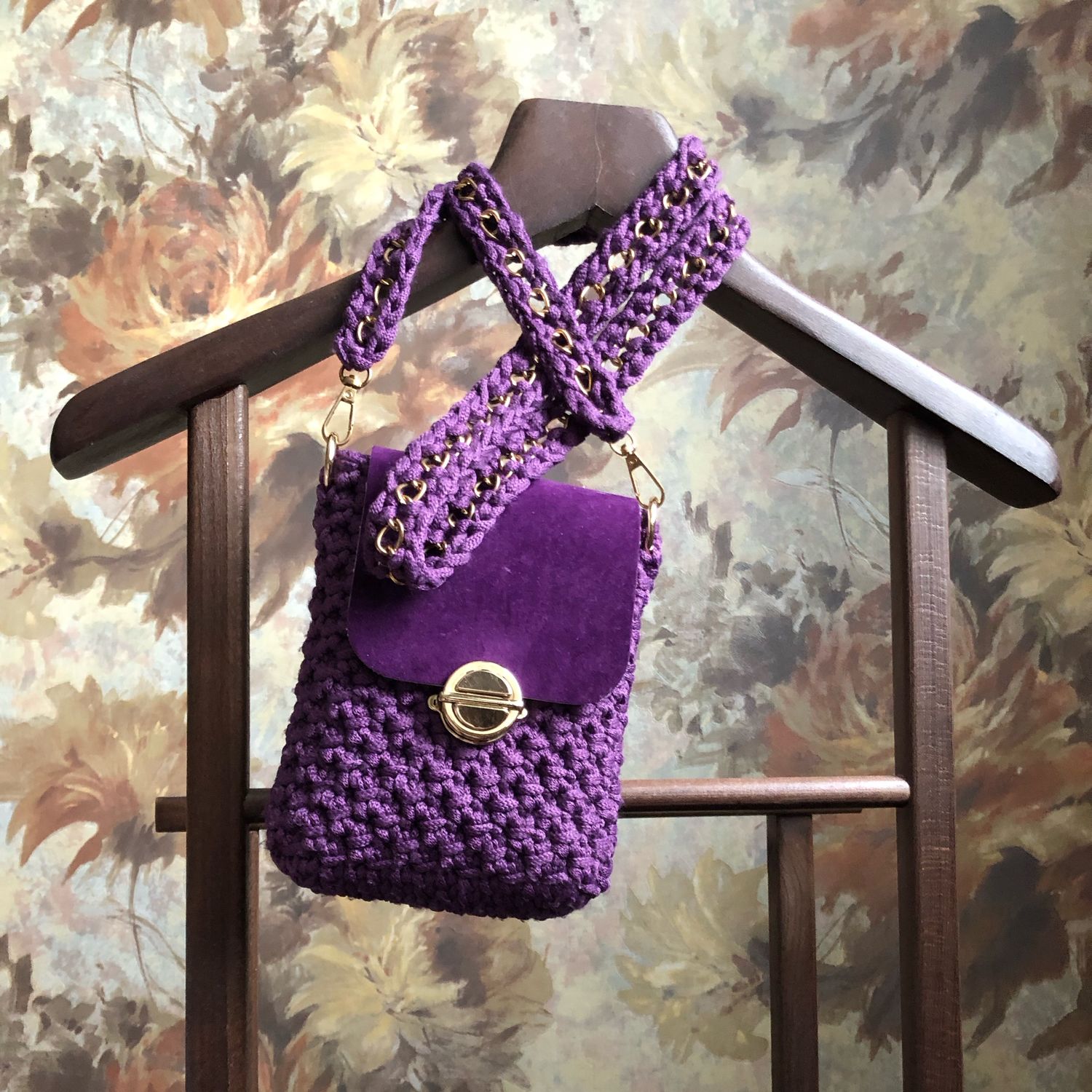 Мини- сумка через плечо в интернет-магазине Ярмарка Мастеров по цене ...