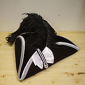 Аксессуары handmade. Livemaster - original item The Three-Cornered Hat 