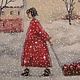Картина: Зимний сон. Картины. Honfleur (Ирина Де Сен Леже). Интернет-магазин Ярмарка Мастеров.  Фото №2