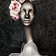 Silk roses. Rim with roses ' Malmaison Josephine'. Headband. natalya-4 (natalya-4). My Livemaster. Фото №6