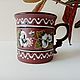  Pansy. Mugs and cups. andrej-angelov. Online shopping on My Livemaster.  Фото №2