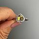 17.5 Натуральный желтый  циркон 2.05 ct. Кольца. Елена. Ярмарка Мастеров.  Фото №5