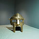 Маска МФ Дум 2 Золотая Гладиатора Марвел MF Doom Golden Gladiator mask. Маски персонажей. Качественные авторские маски (Magazinnt). Ярмарка Мастеров.  Фото №6