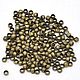 Crimping beads crimps 2 mm art.4-24, color - bronze. Accessories4. GemArt. Online shopping on My Livemaster.  Фото №2