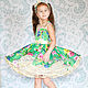 Order Baby dress 'bird of Paradise' mint Art.-112. ModSister. Livemaster. . Childrens Dress Фото №3
