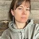 Заказать Серьги "Немного магии  " (серебряные серьги). Украшения  -Мария М-. Ярмарка Мастеров. . Серьги классические Фото №3
