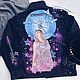 Custom jacket with Taylor Swift print. Customization painting of clothes, Outerwear Jackets, Omsk,  Фото №1
