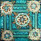 Batik scarf 'turquoise fantasy', Shawls1, Yaroslavl,  Фото №1