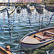 `On the pier` painting to order; buy oil painting; to buy a picture in Moscow, to buy paintings of animals; paintings; painting;
