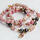 Triple bracelet-beads, Good morning. Bead bracelet. Mala by Jemma. Online shopping on My Livemaster.  Фото №2