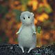 "Autumn mouse", Felted Toy, Moscow,  Фото №1