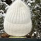 Заказать Шапка из пряжи пух норка. Rukodelnitsa-41. Ярмарка Мастеров. . Шапки Фото №3