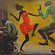  "Танец 9" картина масляной пастелью, Картины, Екатеринбург,  Фото №1