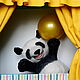 Order Panda Bear Glove Toy for Puppet Theater. AnzhWoolToy (AnzhelikaK). Livemaster. . Puppet show Фото №3