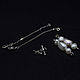 Transformer earrings silver, white pearls. Earrings. stepan-klimov. Online shopping on My Livemaster.  Фото №2