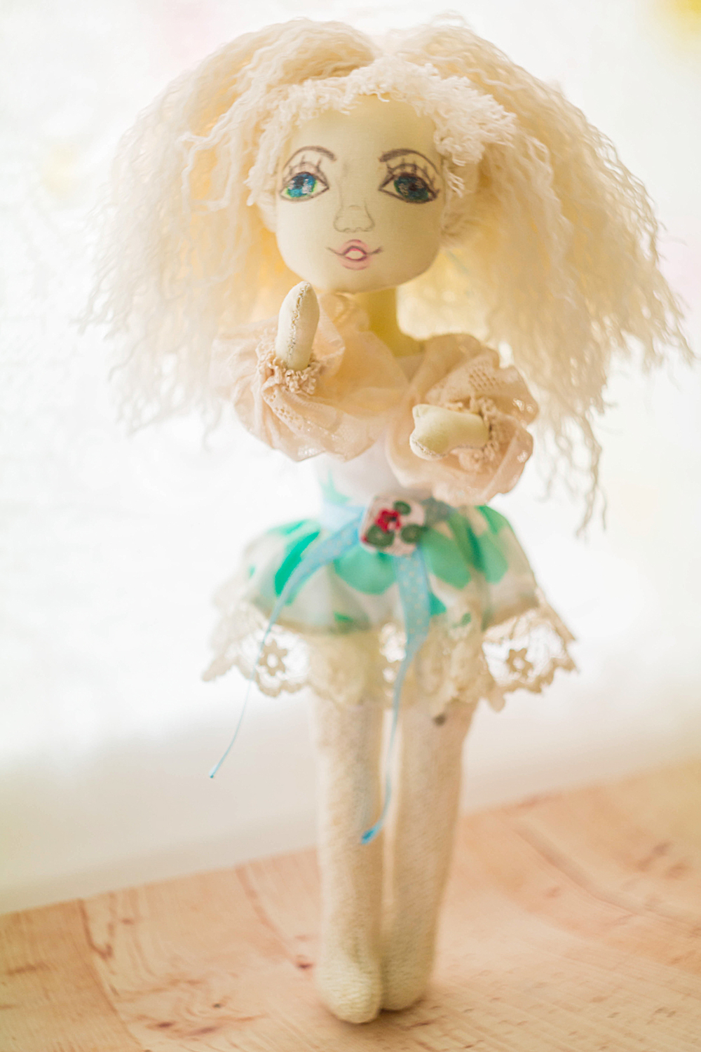 Жасмин, авторская кукла ручной работы