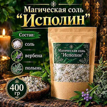 Фен-шуй и эзотерика ручной работы. Ярмарка Мастеров - ручная работа Магическая соль "Исполин". Handmade.
