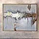 Abstract painting on canvas with gold, Pictures, Moscow,  Фото №1