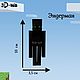Крипер Эндерман_ Майнкрафт/Minecraft. Игровые наборы. 3D-шки. Ярмарка Мастеров.  Фото №4