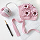 Dress for girls pink, crocheted. Childrens Dress. babyshop. My Livemaster. Фото №4