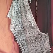 Аксессуары handmade. Livemaster - original item From Orenburg downy cobweb, handkerchief openwork, white, a gift to your loved ones.. Handmade.