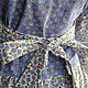 Summer midi dress Summer Lavender in country boho style. Dresses. Kupava - ethno/boho. My Livemaster. Фото №4