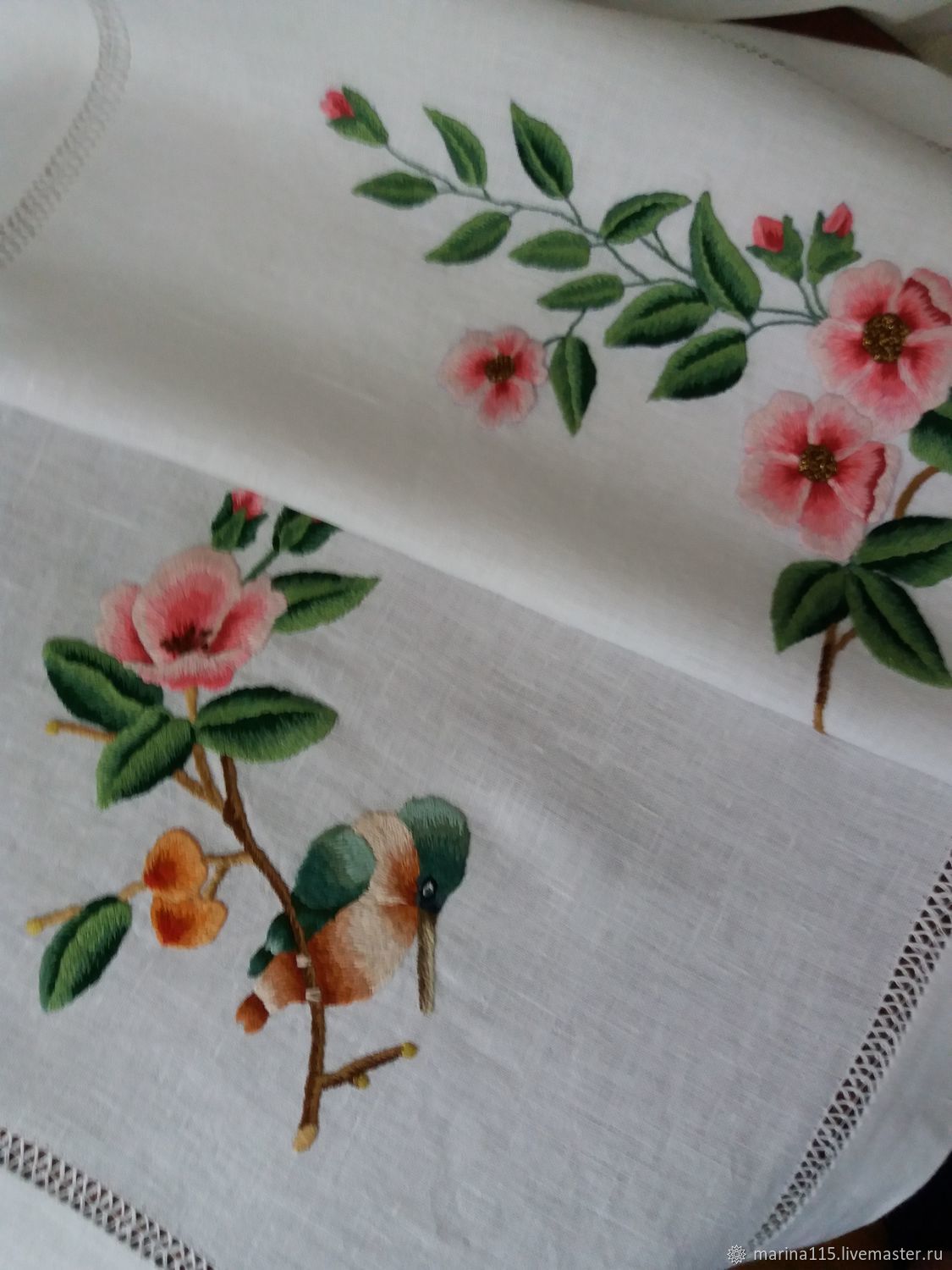 embroidered tablecloth