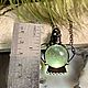 Светящийся кулон "Бутылочка с волшебством" p-133-05-01-03. Подвеска. Ofel_Way. Ярмарка Мастеров.  Фото №6