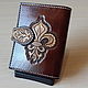 The driver's wallet, Leather wallet, Purse, for Avtodokumentov. Wallets. AshotCraft. Online shopping on My Livemaster.  Фото №2
