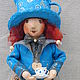 Textile doll 'the mad Hatter'. Stuffed Toys. nata-nata (nata-nata). My Livemaster. Фото №6