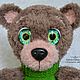 Bear Anand-toy, crochet. Stuffed Toys. Zzabava. Online shopping on My Livemaster.  Фото №2